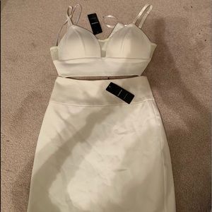 White skirt set!
